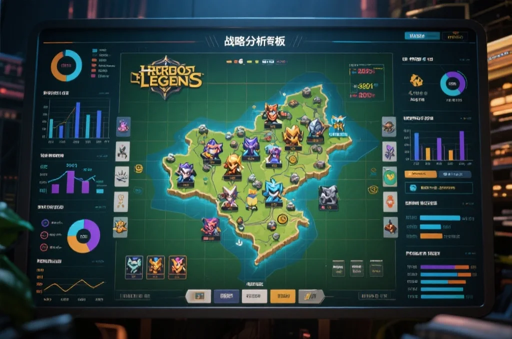 英雄联盟战术分析与数据图表